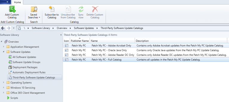 Select Products to Publish in Patch My PC Catalog