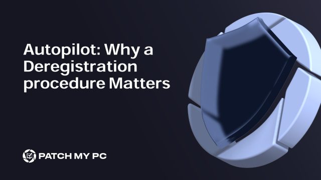 Autopilot Deregistration procedure