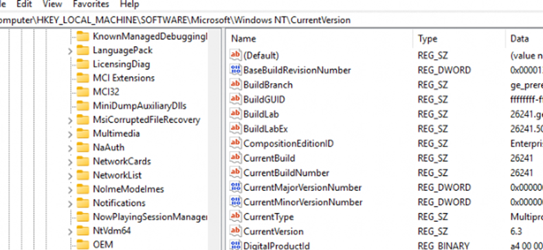 the registry is still showing the missing mfarequired key