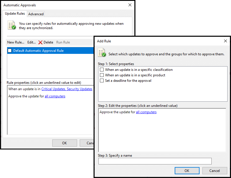 Configure Automatic Approvals