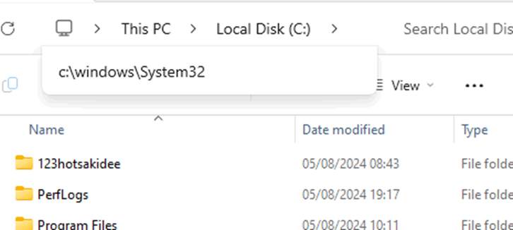 after the autopilot reset, existing root folders are still on the device