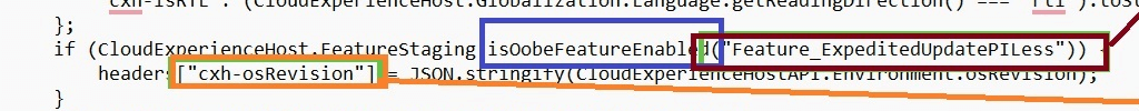 isoobefeatureanbled expeditedupdatepiless