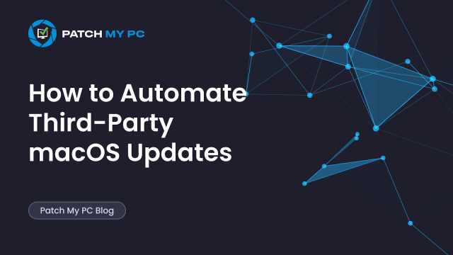 Intune mac OS third Party Patch Management