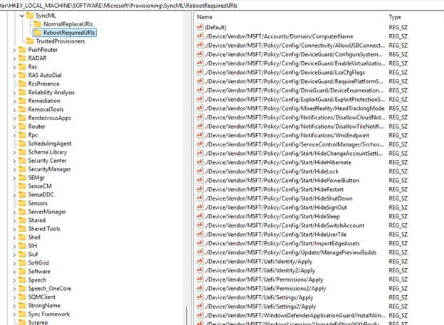 Autopilot Unexpected Reboot triggered by the rebootrequireduris