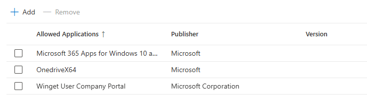 having only 3 apps assigned as required during ap-dp