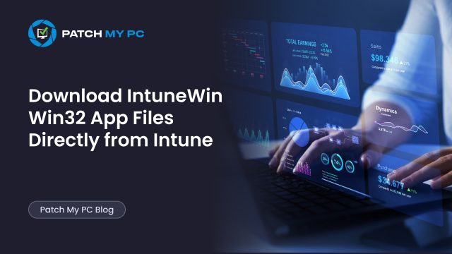 Download IntuneWin Win32App Files directly from Intune