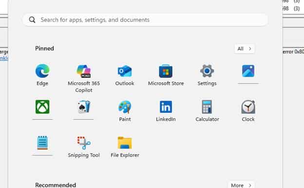 store apps not launching when Remove Default Microsoft Store Apps is enabled