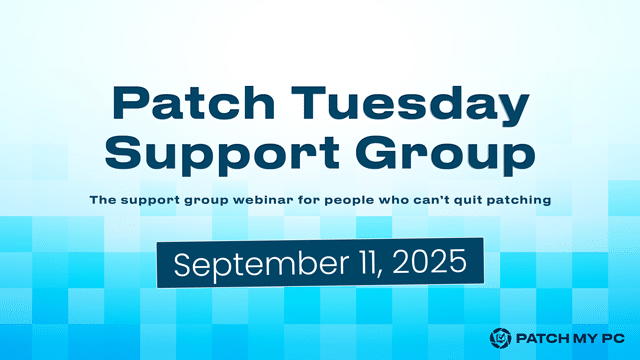 Patch Tuesday Support Group September 2025 Feature Image
