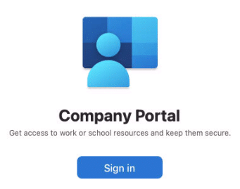 Click sign in