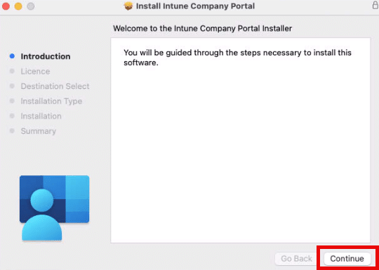 Install Intune Company Portal