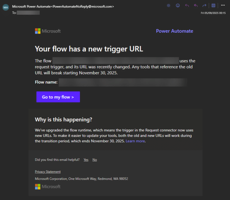 Microsoft Breaking Change to Teams / Power Automate Webhooks - Patch My PC