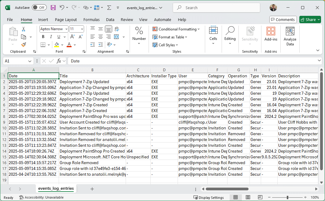 Example of the "events_log_entries.csv" file