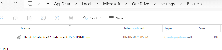 OneDrive was looking for the ini in the wrong folder, manually creating the ini and the user folder fixed : There was a problem signing you in. Please Try again in a few minutes. 