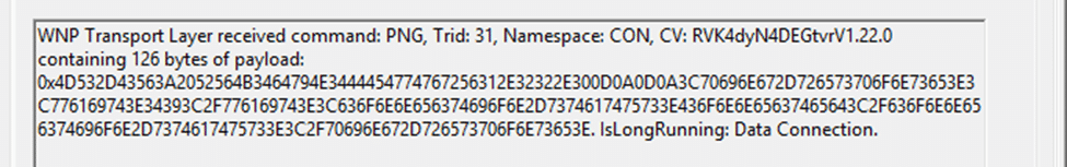 wns push decoded push notifcation