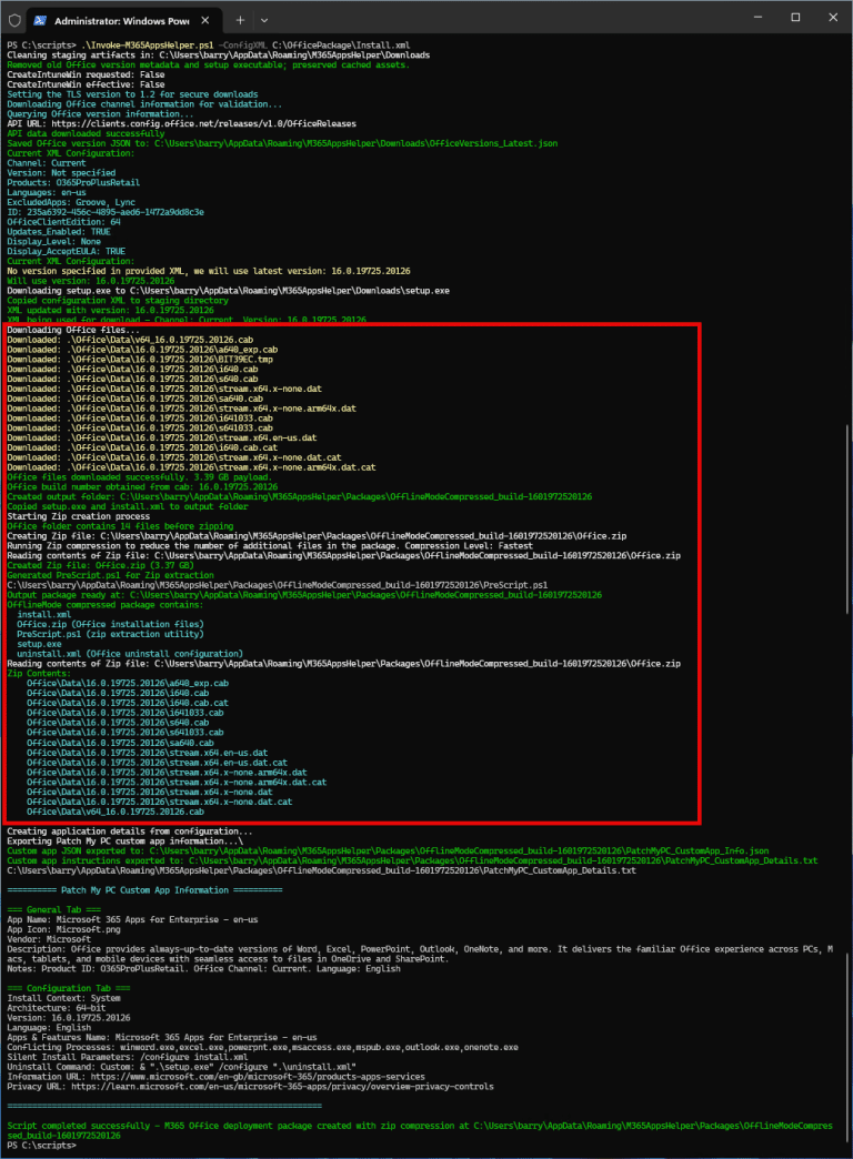 How to package Microsoft 365 Apps as a Custom App - Patch My PC