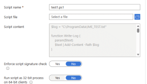 Intune Win32 PowerShell Script Installer 64 Bit Switch Not Working