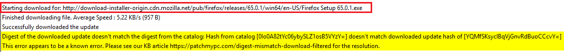 Copy-Download-URL-For-Update-Hash-Error-Due-To-Filtering