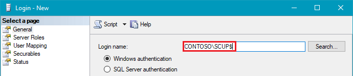 Add Computer Account to SQL Server