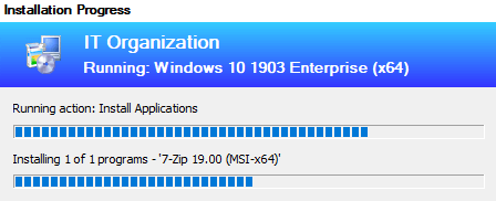 Install Application Step SCCM OSD Task Sequence