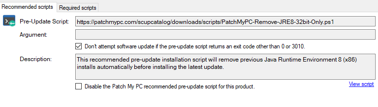 remove java auto update