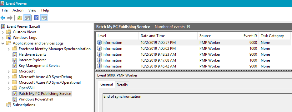 Windows-Event-Log-Publishing-Service-PatchMyPC