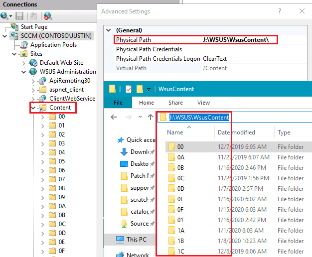 Лимит выделенной памяти iis wsus