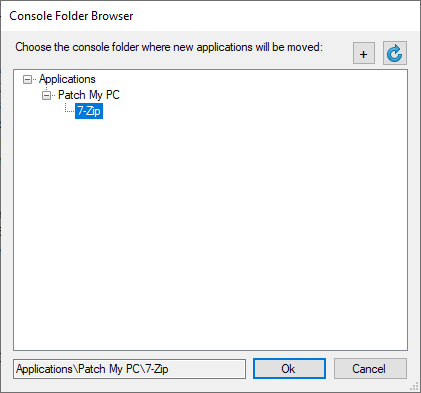 Console Folder Browser