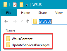 Validate WSUSContent and UpdateServicesPackages Folders Exist