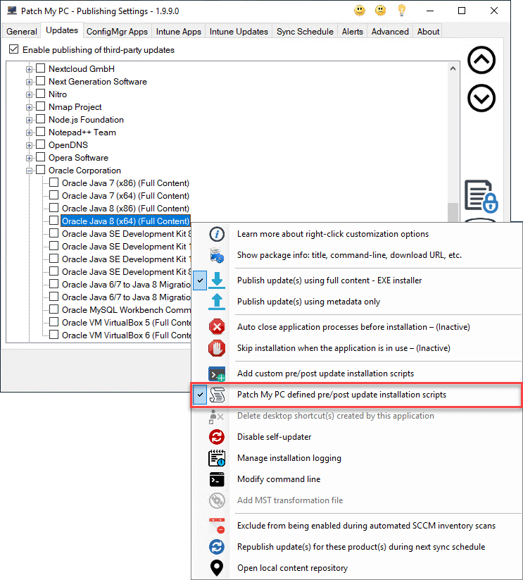 Right click not working in Java Application (PDF Studio