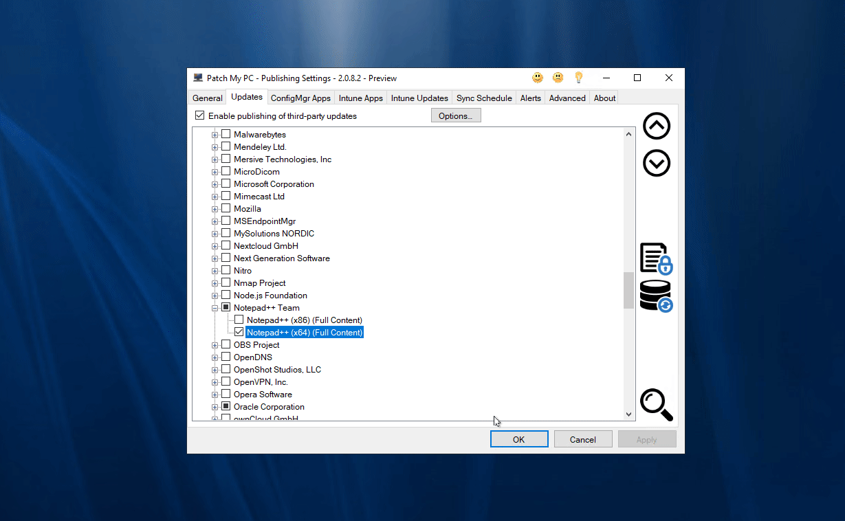 Double Click on product in 'Show Package Info' to see applicability rules