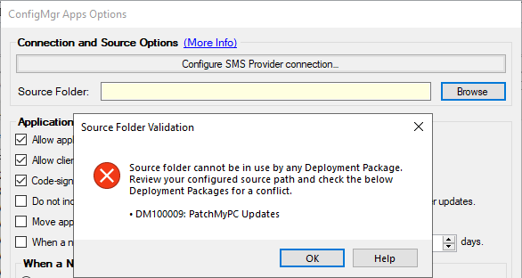 ConfigMgr Source Validation