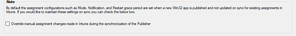 Intune Assignment Override