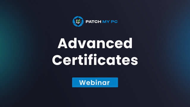 Advanced Certificates Webinar Feature Image