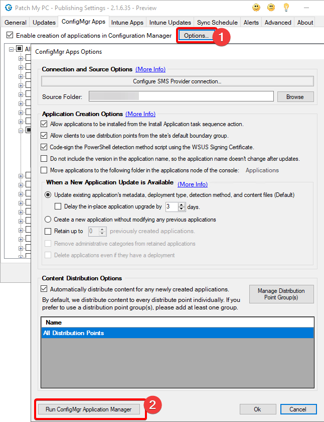 How to open the ConfigMgr Application Manager