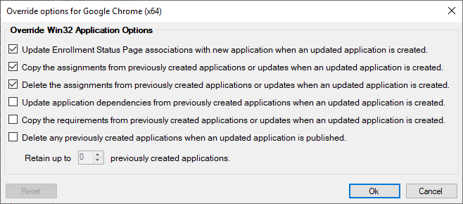 Override Win32 Application Window
