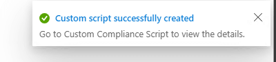 Script created successfully