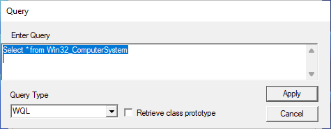 Win32_ComputerSystem is a class defined in rootCIMv2 namespace.