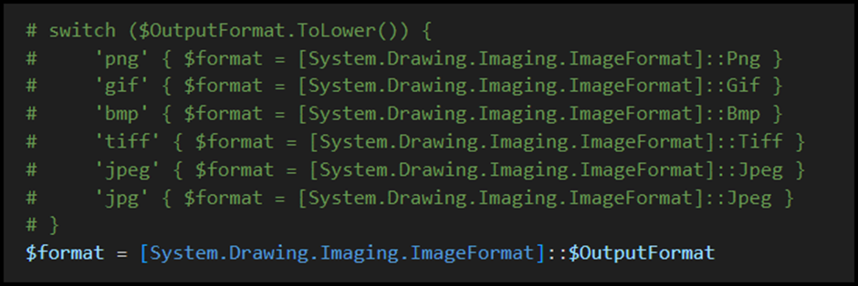 Output format 1 line