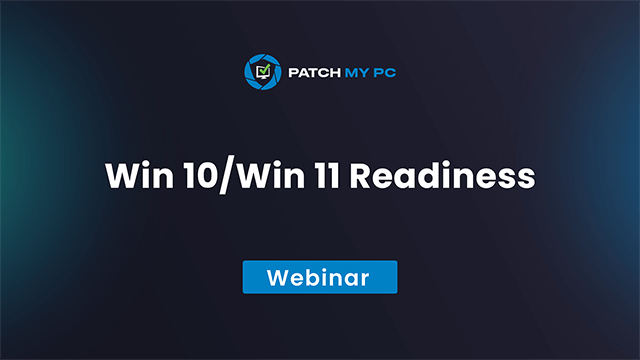 Win10/Win11 Readiness Webinar