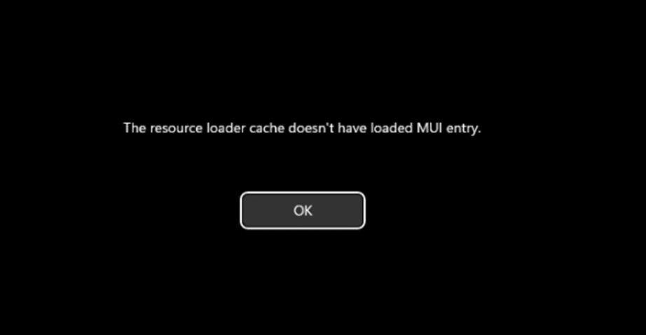 The Resource loader cache doesn't have loaded MUI entry