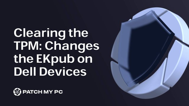 Clearing the TPM on a Dell Device: Why the EKpub and Offline Device ID Change