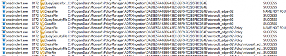 omadmclient.exe now creating the corrosponding admx files from the textblob