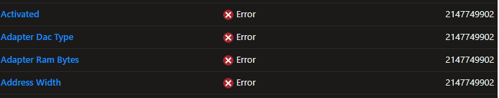  error: 2147749902 for the device inventory agent policy / resource access