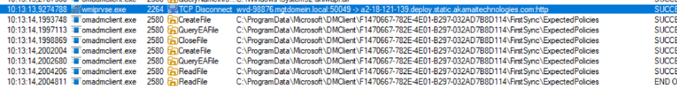 expectedpolicies are saved to the device in the programdatamicrosoftdmclient folder